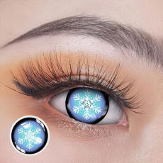 Snowflake Contact Lenses